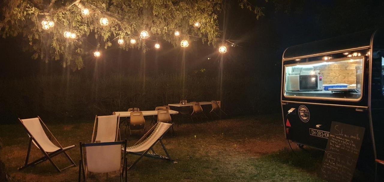 Cabane 2/3 Pers Au Camping Les Patis Nazelles-Negron Eksteriør bilde